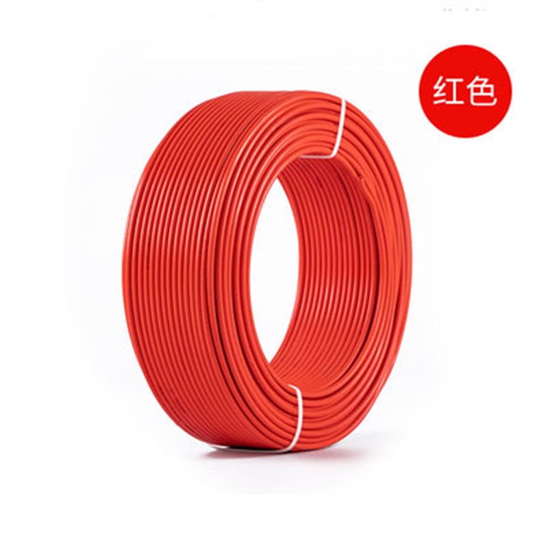 万瑞通电缆 家装电线BV 1/1.5/2.5/4/6平方 铜芯单股硬线家用硬线