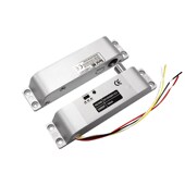 电插锁玻璃门通用对开大门12v 电插锁2年包换明装 明装 侧装