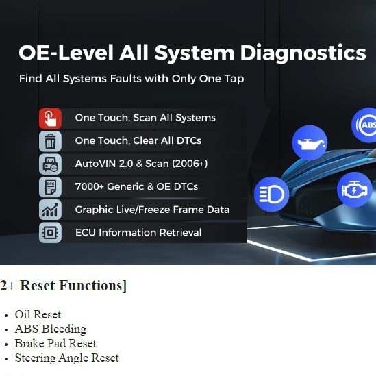 元征CRP919X Lite Car Diagnostic Tool OBD Scanner LAUNCH X431