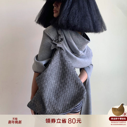 ECODAY原创设计麂皮编织包