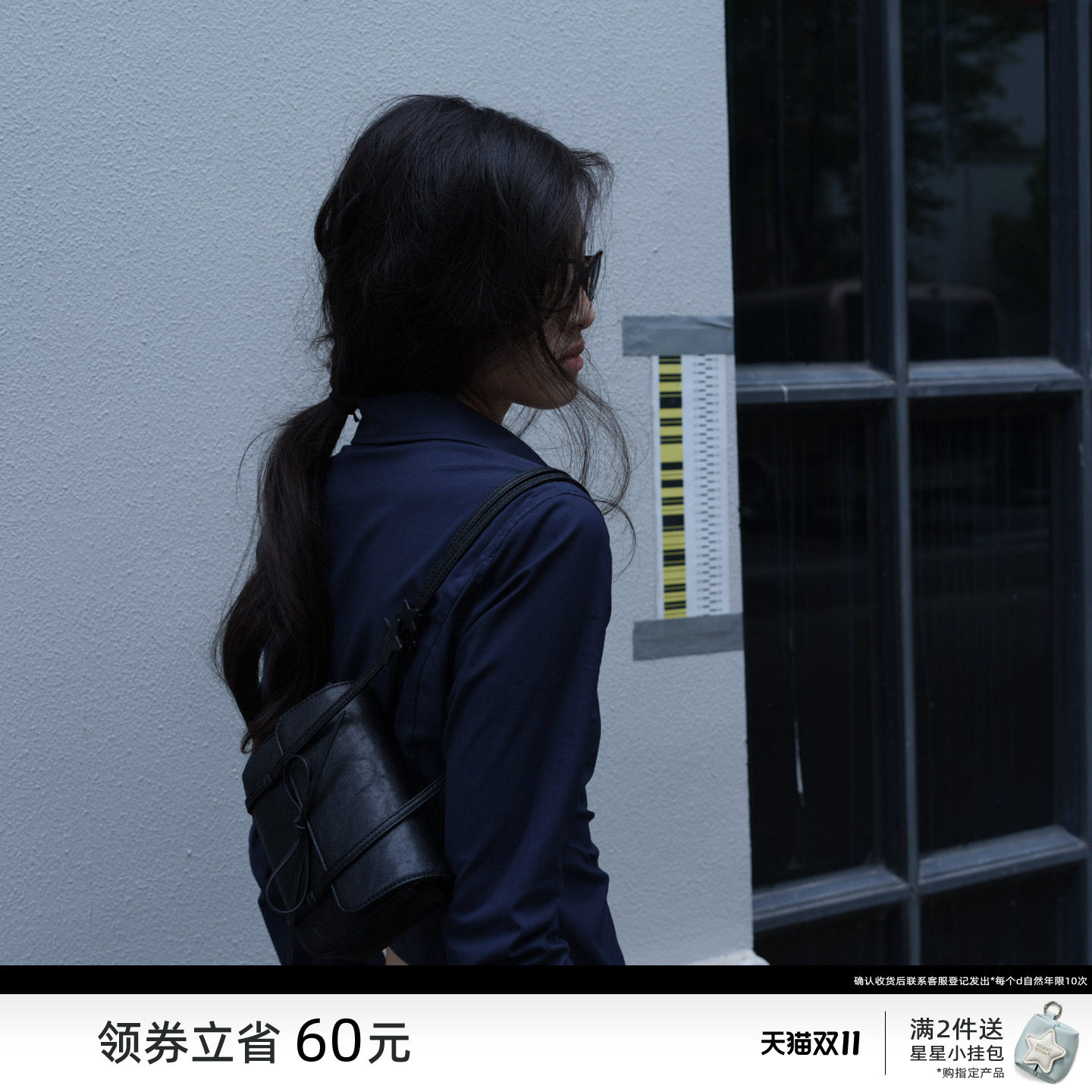 ECODAY2026夏季桃结包蝴蝶结小方包单肩手提包腋下包小包包女质感