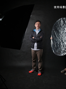 包邮摄影棚影楼椭圆可折叠反光板60*90cum金色银色白色黑色柔光五