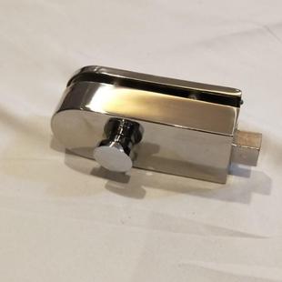 玻长ST I001销固璃门锁 I001不锈钢玻璃门插销单开门用插ST