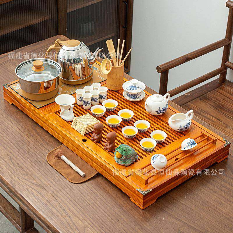 新款LVB夫茶紫具装家用整套实木茶盘特价套砂泡茶壶杯陶功瓷玻璃,电子元器件市场,其它元器件,淘宝优惠券,粉丝福利购,淘宝优惠卷