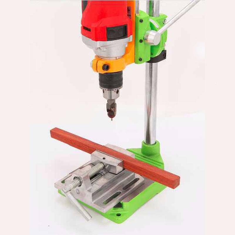 电0度钻支架高精密度燕尾1槽轨道可旋转9BG-624217电钻变铣床台钻