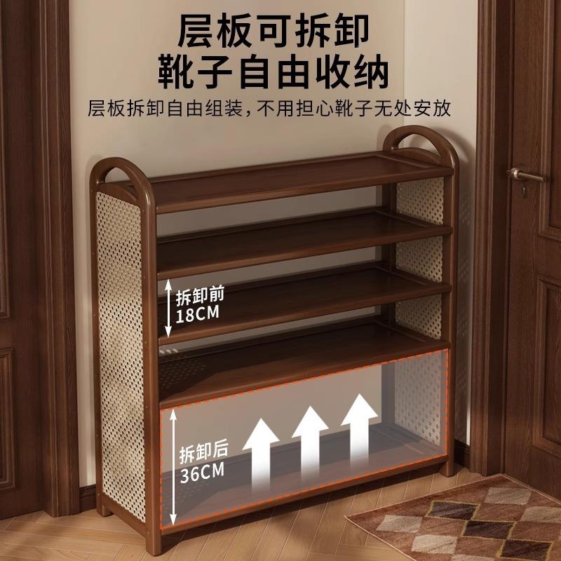家用神门口外多层鞋架器大新鞋柜子室内楼道竹简0易款2TZX25爆款