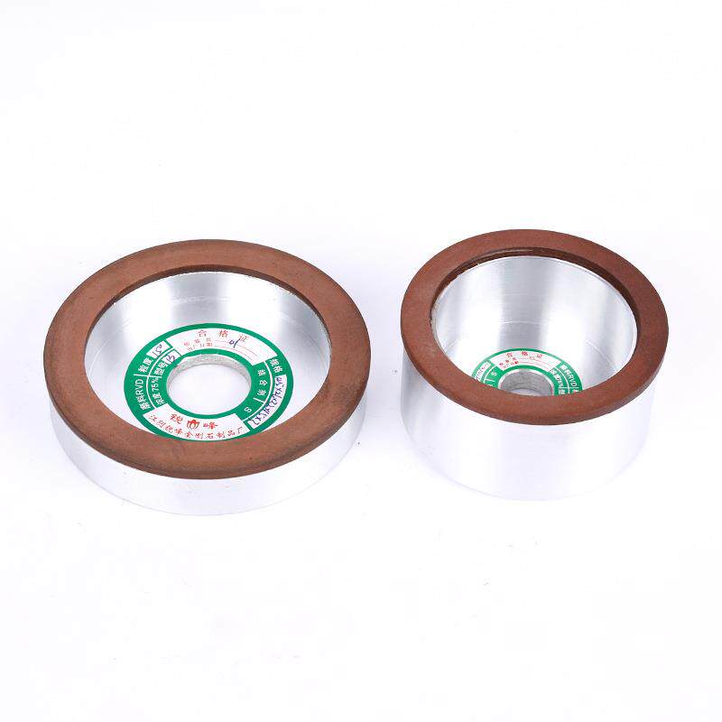 锐峰杯型金刚石树脂合砂打磨钨钢硬质金刀轮磨具杯形平ELJ面磨刀