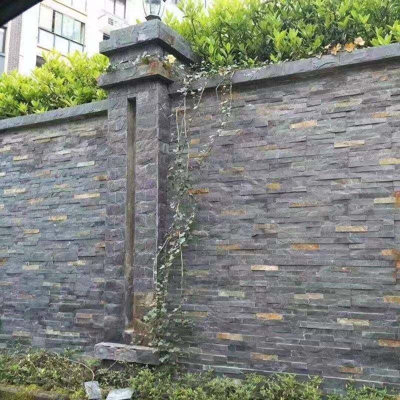 青石623板组合板天然文化绣色庭院园景观石公背景墙室内户外拼板