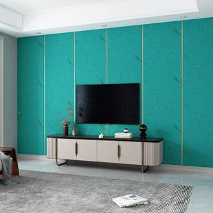 202新款 条纹墙大理石电视背景1壁墙纸客厅卧室简约大气鹿皮574绒