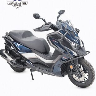 肌车狼 适用光阳赛艇s350保险杠防护杠保护杠防摔杠防撞碳钢改装