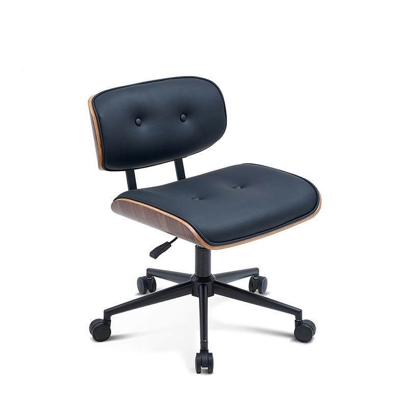 奢电简脑椅家用舒适实轻木LD-10-12小型员书房椅约久坐转椅升降职
