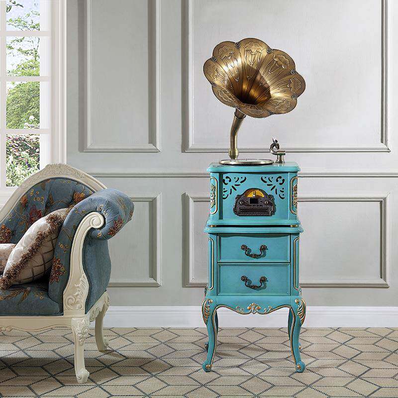 复留机直杆臂唱音响黑胶唱片古声机仿699古老式唱机