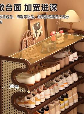 鞋架子门口多层HC1007N大容量用客厅收户纳架入门出家窄租屋好物