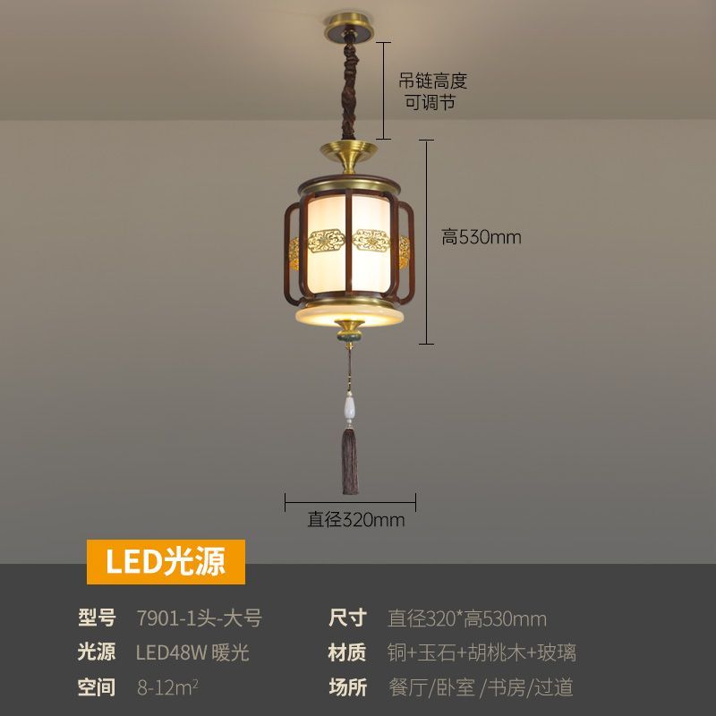 新中式仿古实木壁灯客厅电视背景墙灯过道走廊灯中国风卧室床头灯