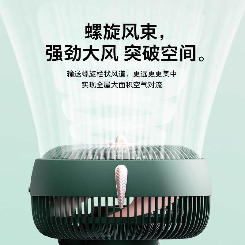 石牌电风扇落环地宿舍静音空钻气循扇强立式小巧风大工11621厂力