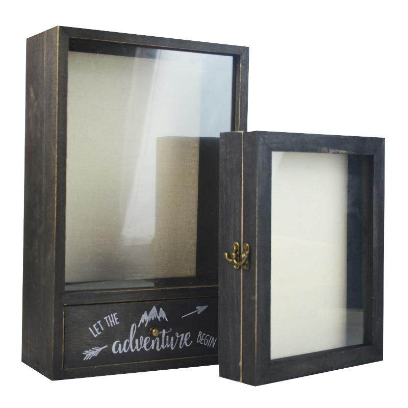 抽屉相框创个性相摆台礼品厂家框居/装饰摆件相框画框木家意质