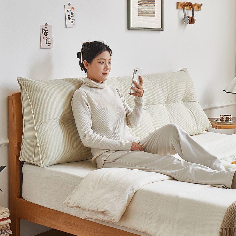 床靠头软包靠背垫2025新款榻榻米厂家直供撞软垫无床头改造神防器