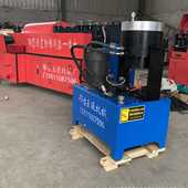 方管缩管机全自动小型钢管缩径机胶管油管钢管扣压压管机 包邮