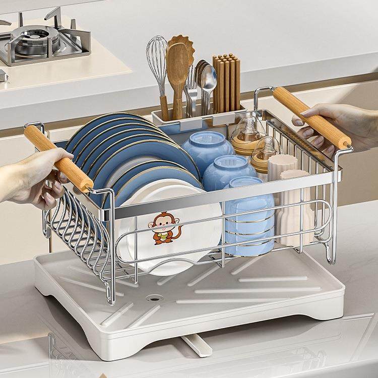 厨房碗碟碗筷收纳架置物架水槽台面碗架盘子沥水架放碗盘收纳盒子,厨房/烹饪用具,抹布架/厨房清洁收纳架,淘宝优惠券,粉丝福利购,淘宝优惠卷