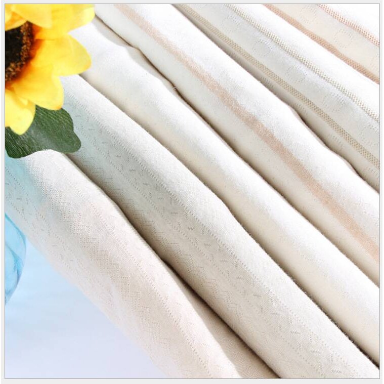 全棉色织提花布 家居服月子服哈衣童装布料 婴童条纹针织提花面料