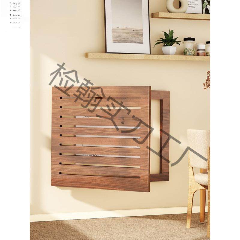 路由器实木遮挡弱电箱箱盒盖板多媒体百叶网线电表箱装饰包邮