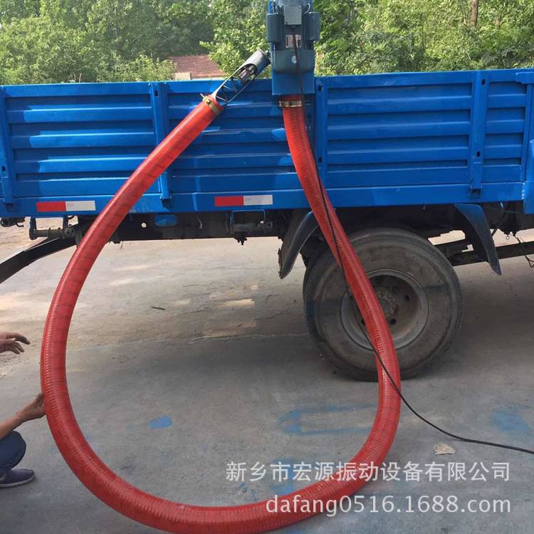 吸粮视频 软管大/小型抽粮机 220v车载螺旋吸粮机器 1200元 家用