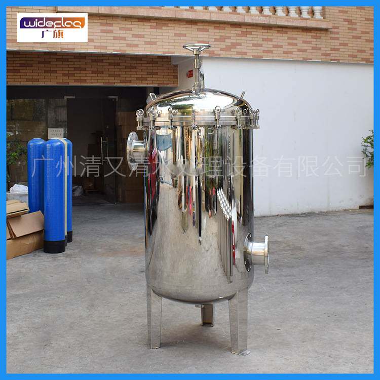 电泳漆袋式过滤器多袋式工业污水杂质净化罐柴油汽油墨泥沙过滤机