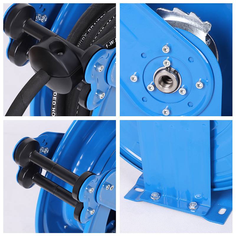 工业级伸缩卷管器水管自动收卷器 洗车设备专用收管器气鼓收缩器