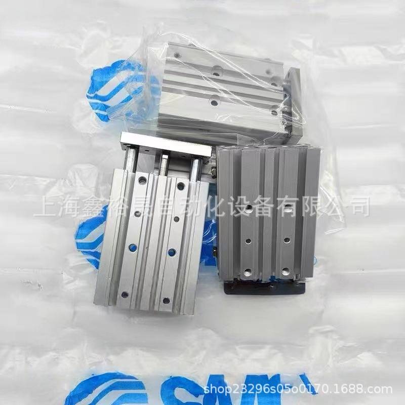 SMC三轴导杆气缸MGPM12-10/20/30/40/50/75/100/125/150/175/200Z