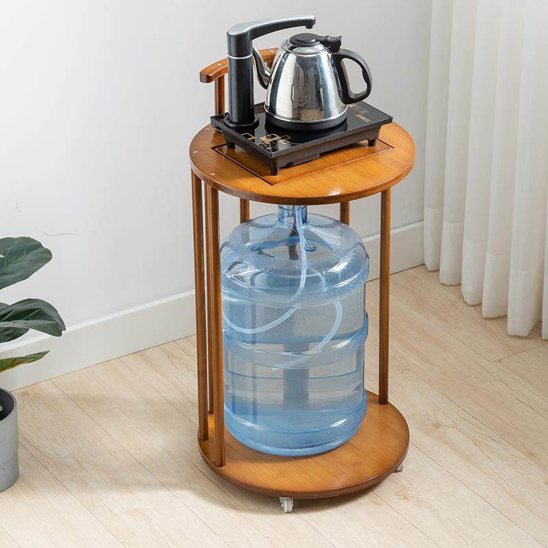 自动小推车厨房柜夹缝家用小茶储物架烧水客厅可移动置物架茶水柜,收纳整理,书桌收纳置物架,淘宝优惠券,粉丝福利购,淘宝优惠卷