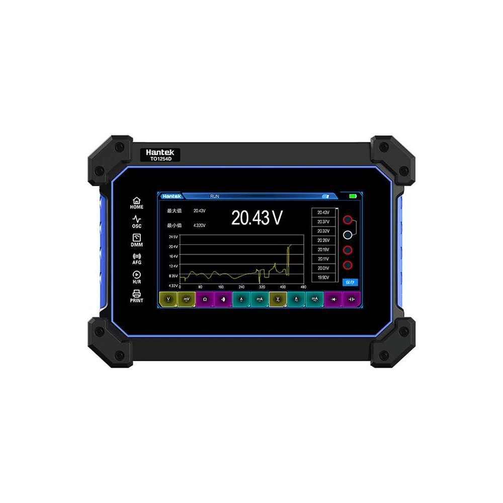 数字平板示波器TO1112/1154C/1254D配备万用表信号源