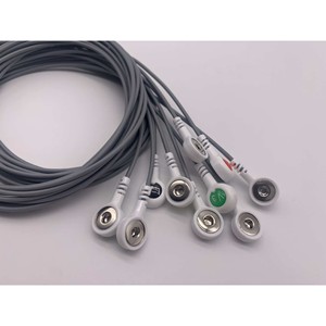 兼容西安蓝港Landcom H3S3/12动态心电导联线扣式