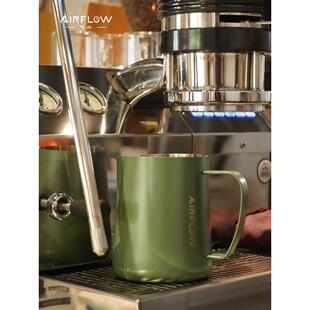 气流拉花缸咖啡拉花压无品牌/纹尖⊕杯嘴圆嘴拉花缸04不锈钢奶3泡