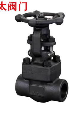 锻钢接截止阀A焊YCV051高温高压美标锻钢承插焊截止阀JL61H-150B