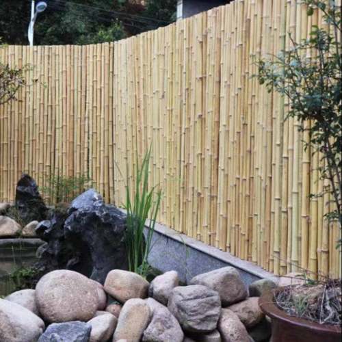 杆围墙竹外隔断CPS庭院围栏造景户外花园装饰子防腐竹竹室竹篱笆