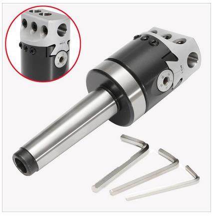 铣PPK床钻床加工用F1型镗孔中器2粗镗头心寸R8柄C20柄镗刀杆