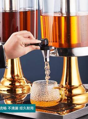 果汁鼎店饮料21418机加助厚茶不锈钢自餐果酒汁桶酒店水桶果茶桶