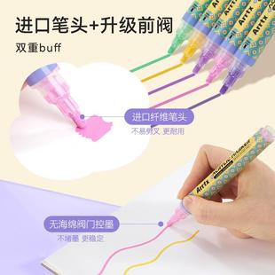 前阀门216r硬头丙烯克马笔防水DIY中 x72色装 Art阿泰诗初棠36