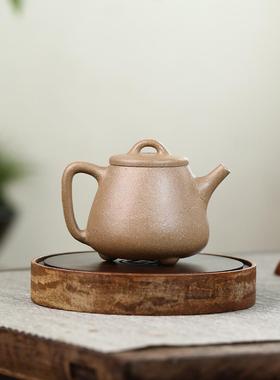 莲子高石ORV瓢兴紫心砂壶原矿老段泥匠手制高档精宜美紫砂壶