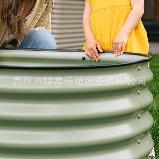 厂家镀锌金属花园床种植箱菜种板框花植圃围栏户外30cm花盆蔬菜种,家居饰品,花盆,淘宝优惠券,粉丝福利购,淘宝优惠卷