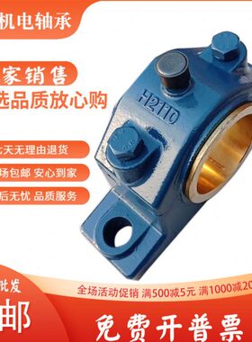 铸铁滑动 青铜 瓦铜套轴承座H2030 2035 H2040 H2045 H2050 H2060