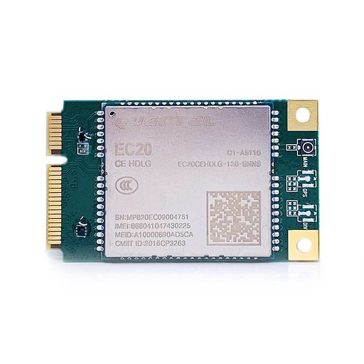 移远Quectel 4G蜂窝全网通无线通信模块EC20CEHDLG-MINIPCIE