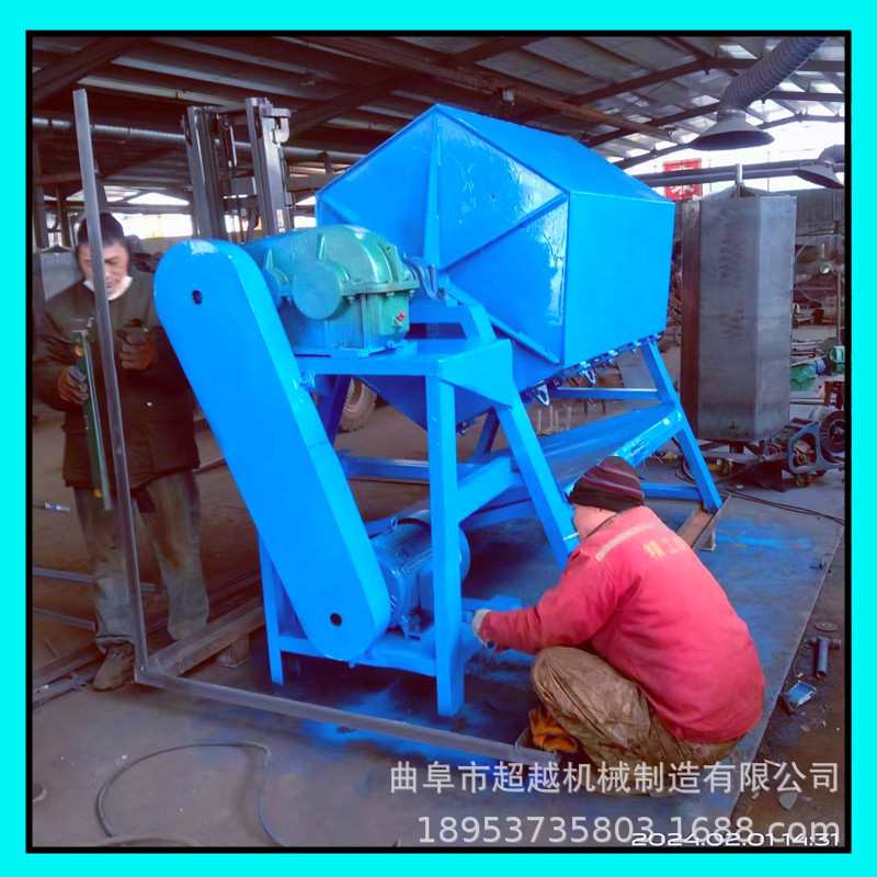 铁件翻新六角滚筒抛光机厂家直供滚筒研磨机 超越火烧铁干磨机