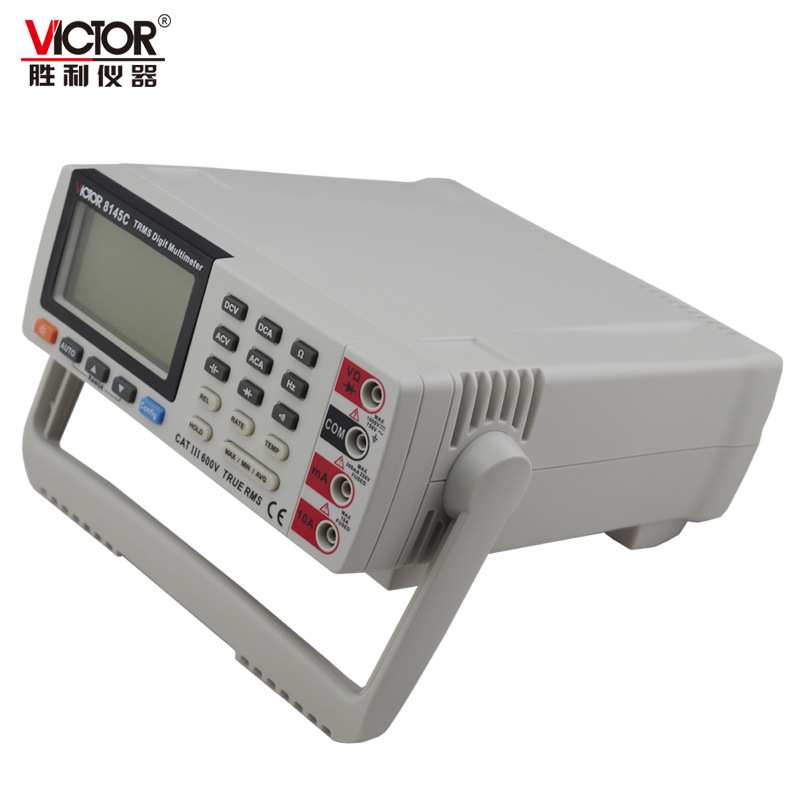VICTOR胜利VC8145C 智能台式万用表 高精度数字多用表 带电脑接口