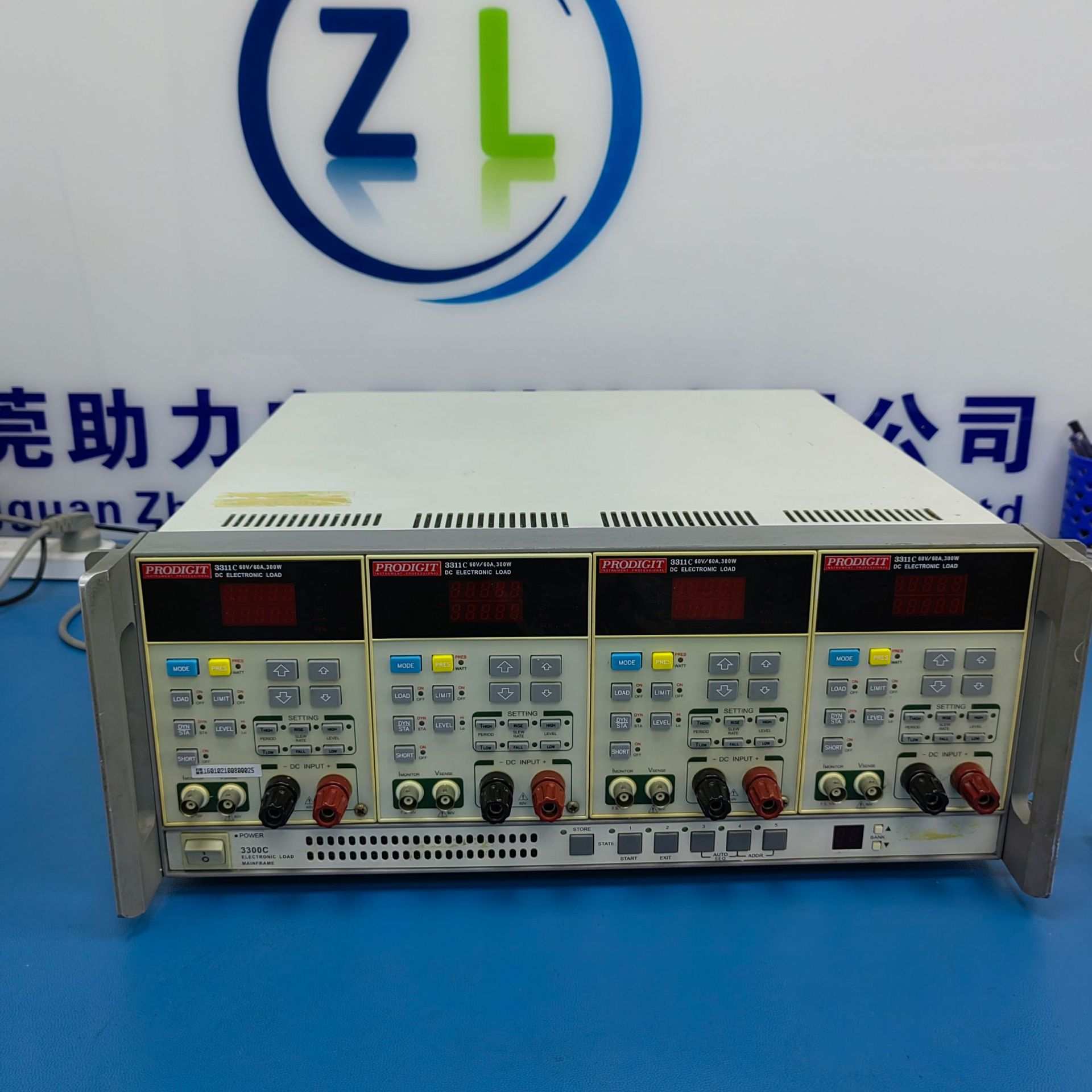 租博计PRODIGIT 3300C+3311C直流电子负载 300W 60V 60A博计3311C