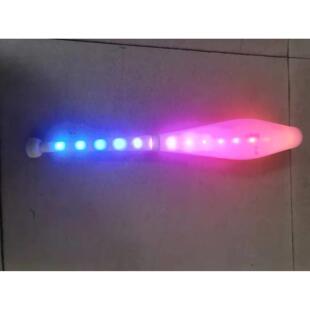 杂技杂技棒杂技仍棒捷克棒小丑杂耍道具LED夜光杂耍棒