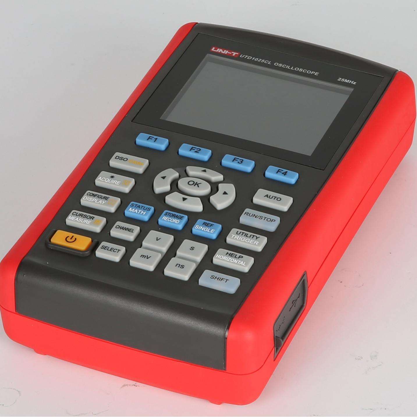 优利德UTD1025CL单通道手持式25MHz数字存储示波器电子电工示波表