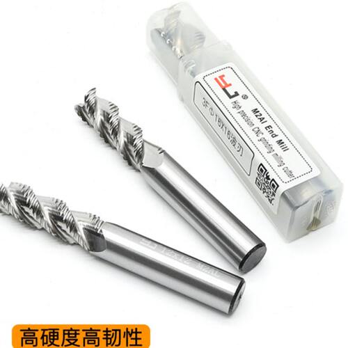 YJ波刃铣刀 3F铣刀高速钢粗皮刀 铝专用三刃6 8 10 12  16 18开粗