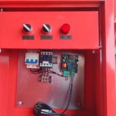 工地洗轮机电控箱洗车平台控制箱工地洗车机遥控配电箱