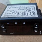 LAE意大利温控表CDC12三路输出12V供电控制器螺丝接线安装 配件